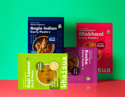 Meatlovers (Anglo + Kosha + Kaji Lemon + Makhani)(Pack of 4)